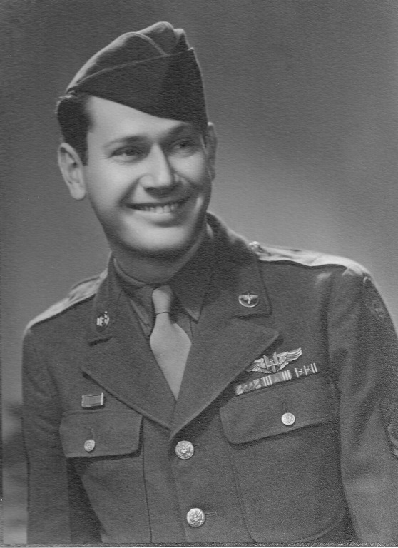 Maurice Silber in military uniform.