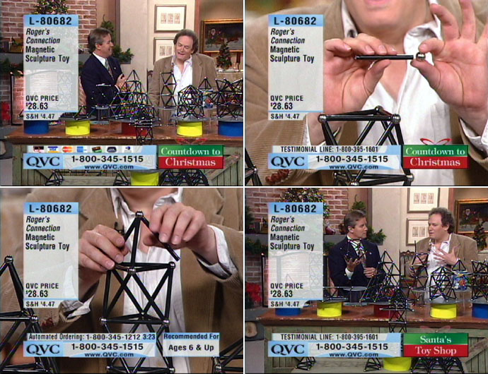 Roger Silber on QVC selling Roger's Connection